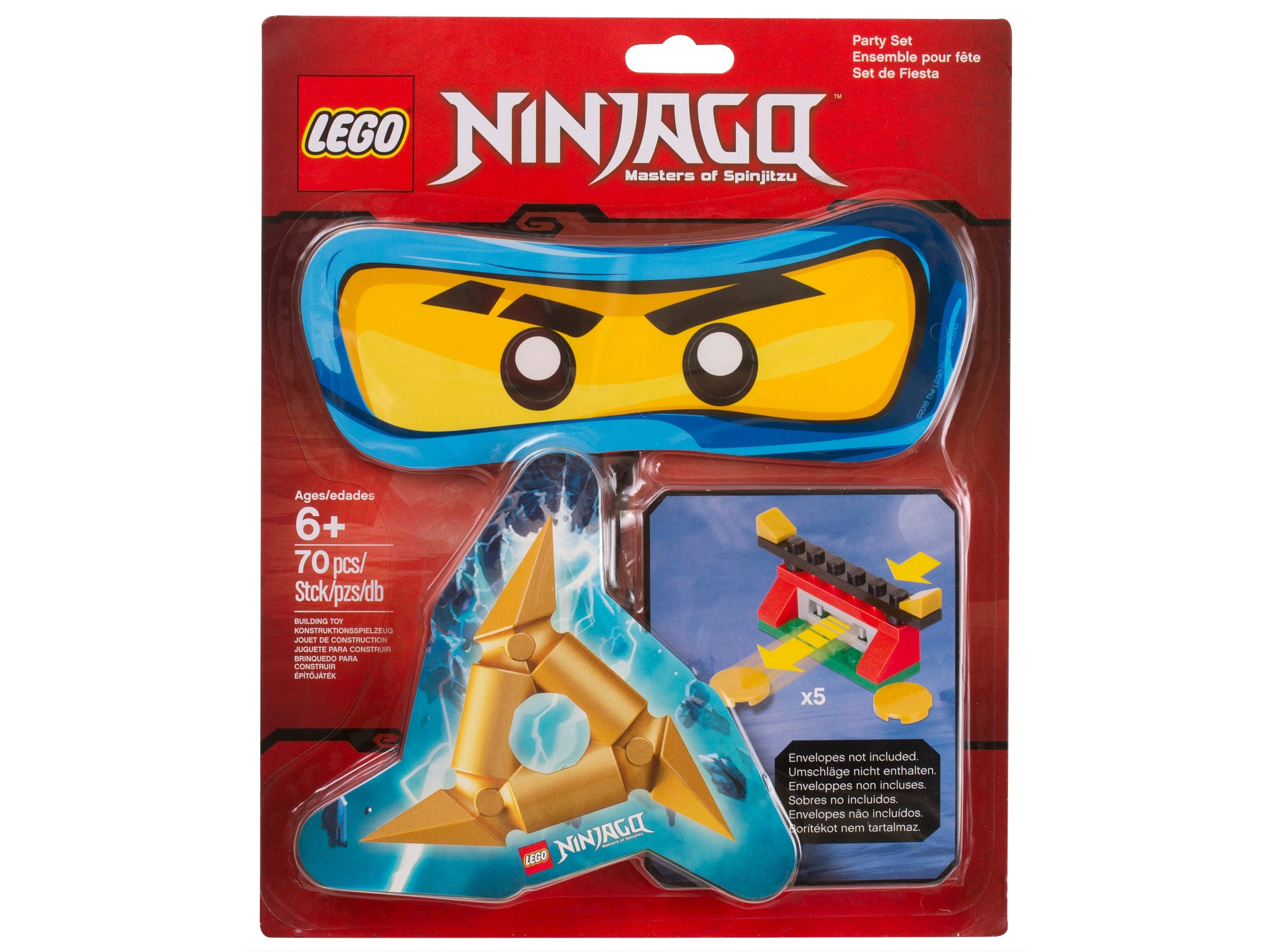 LEGO NINJAGO Geschirr Deko Kindergeburtstag Ninja Kinder Geburtstag Party Set